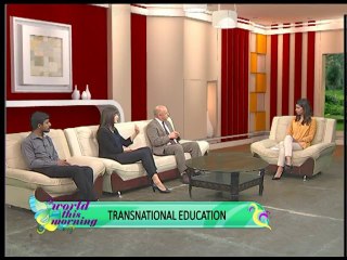 World This Morning- Easy Paisa & Transnational education