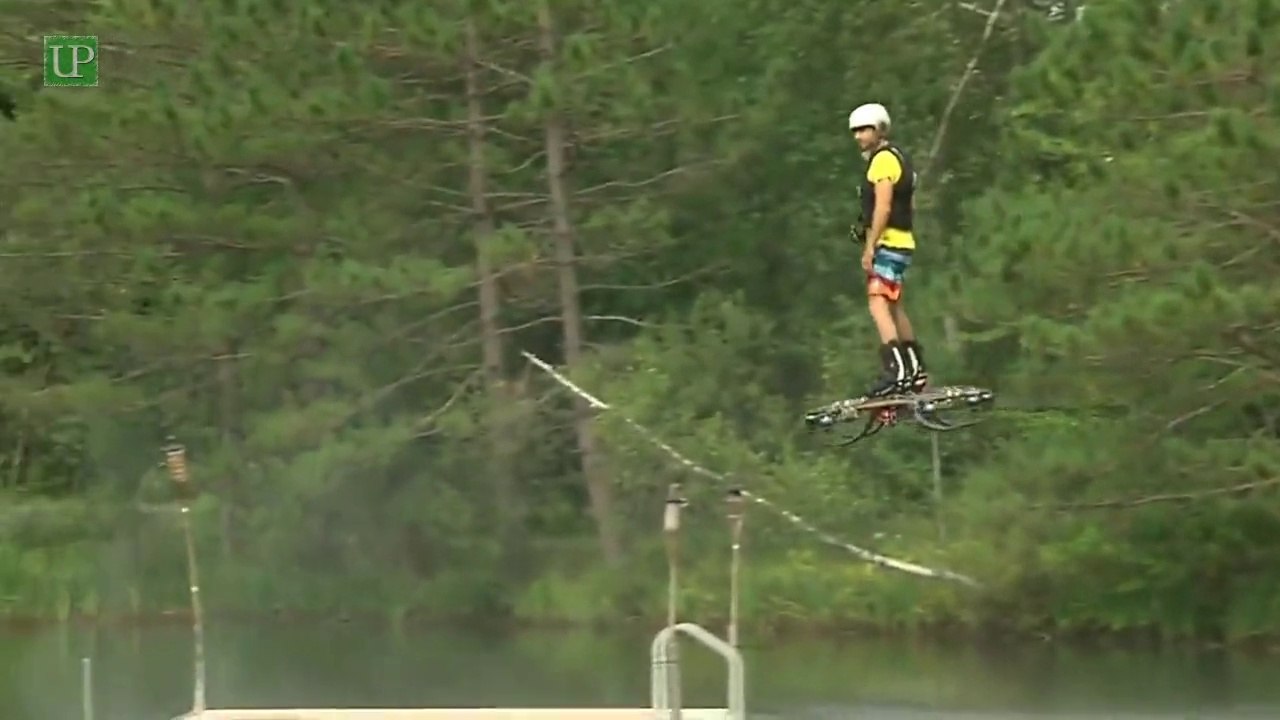 Human Drone - HUMAN can actually FLY Now! Canadian invented Hoverboard 2015