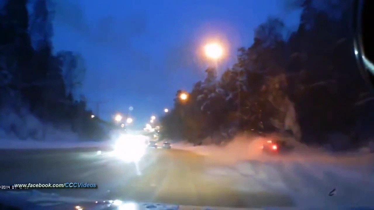 NEW Winter Car Crash Compilation 1 - Ç :)