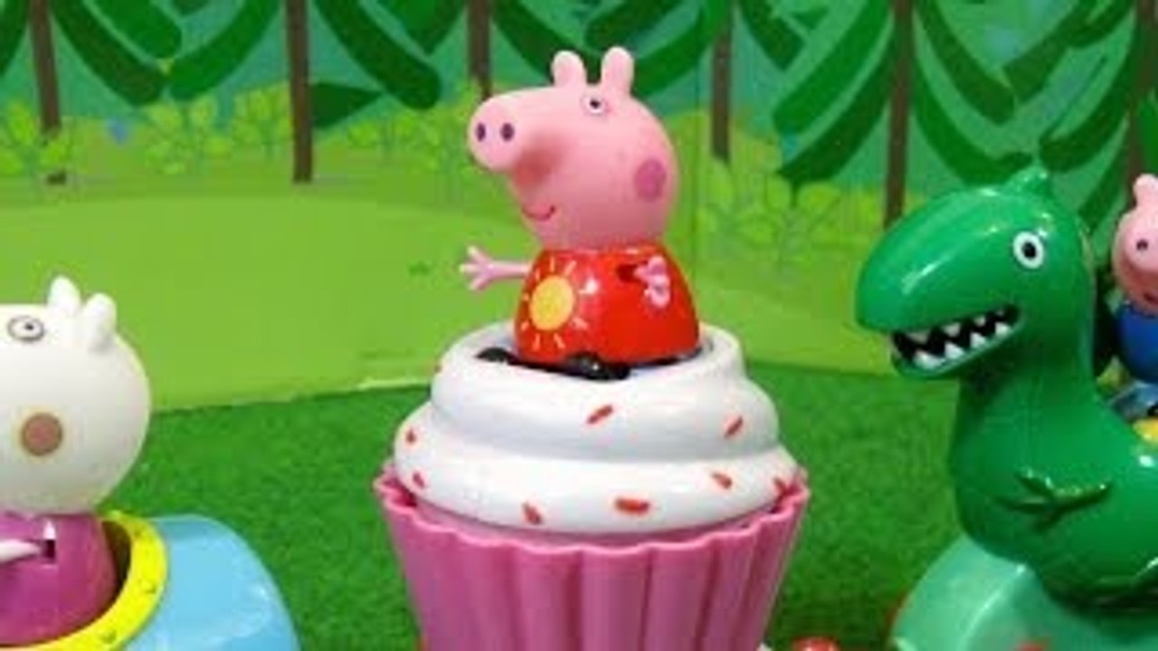Peppa Pig Tren en el Parque de Atracciones - Juguetes de Peppa Pig
