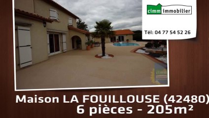 Vente - maison/villa - LA FOUILLOUSE (42480) - 6 pièces - 205m²