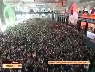 Clip Of Karbala e Mola During Hoisting A Flag (Alam)