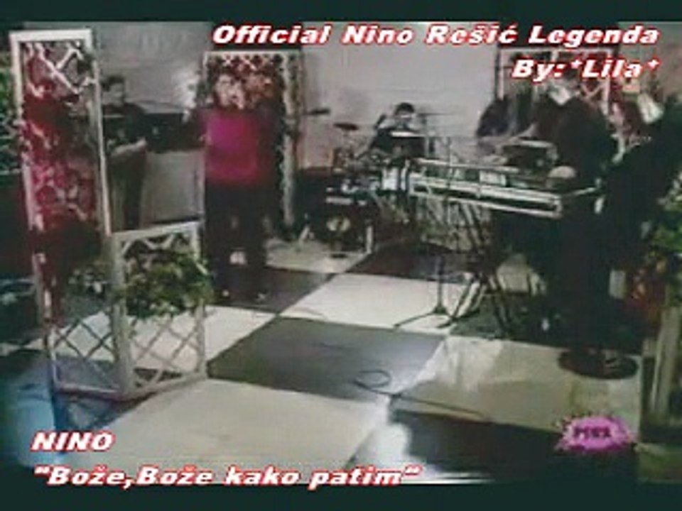 NINO REŠIĆ -BOŽE,BOŽE KAKO PATIM(UŽIVO PEJA SHOW)