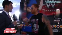 Heath Slater looks to accept John Cena's U.S Open Challenge_Raw Fallout October 12 2015 WWE Wrestling On Fantastic Video
