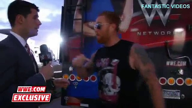 Heath Slater looks to accept John Cena's U.S Open Challenge_Raw Fallout October 12 2015 WWE Wrestling On Fantastic Video