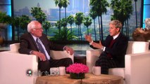 Ellen Sits Down with Bernie Sanders