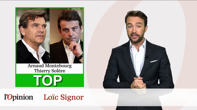 Le Top Flop : A. Montebourg aide T. Solère pour la primaire / Le calvaire de Cambadélis