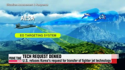 U.S. refuses S. Korea's request for transfer of fighter-jet technology