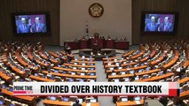 Row over government-issued history textbook intensifies