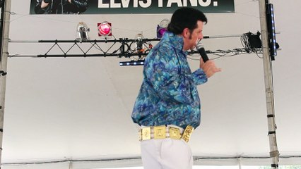 Greg Winget sings 'Fairytale' Elvis Week 2015