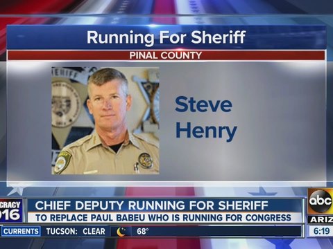 Pinal County Chief Deputy running for Sheriff