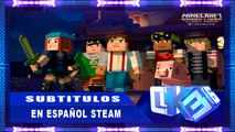 Como poner Subtitulos en Español - Minecraft Modo Historia PC Steam [Tutorial]