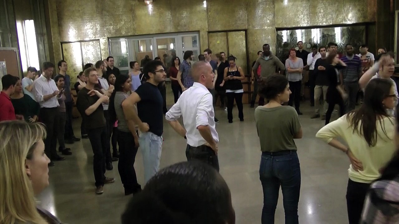 Fred & Firdaous demo salsa caleña ,le style de Colombie  pour Danse aux arts, cité u 13 10 2015