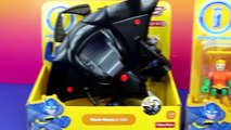 Imaginext Aquaman & Robo Shark Battles Black Manta & Sub DC Superhero Batman and Friends