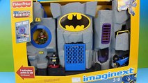 Imaginext Bat Cave Batman & Robin fight the Joker & Penguin Just4fun290 Batcave