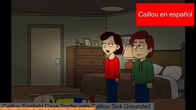 Caillou English_ Cave Spider gets Caillou Sick Grounded _ CAILLOU en Français - Video Dailymotion