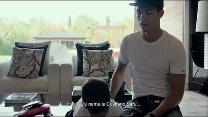 Cristiano Ronaldo's son doesn't know his own name
