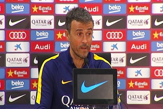 Luis Enrique: Tenemos ganas ya de que vuelva Messi