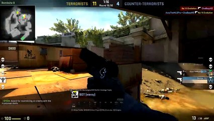 THE ZEUS TROLL! - CS:GO Funny Moments in Competitive