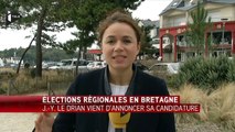 Le Drian confirme sa candidature à la présidence de la région Bretagne