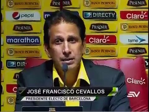 Barcelona SC recibe a sus nuevos directivos