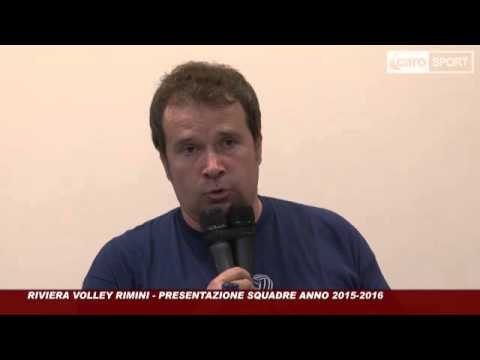 Icaro Sport. Presentazione squadre Riviera Volley 2015-2016