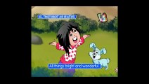 All Things Bright and Beautiful - English Poem for Children Full animated cartoon movie hi