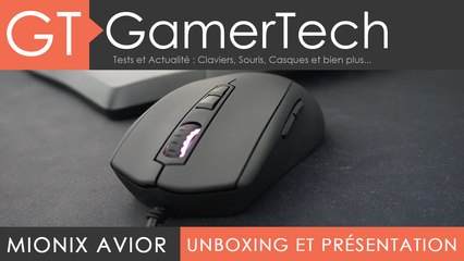 TEST Mionix Avior 8200 - Souris Gamer pas chère