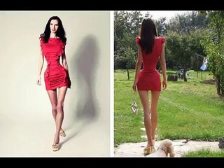 Valeria Levitin, a mulher mais magra do mundo.