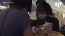 Woman Gives Birth 30,000 Feet In The Air