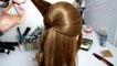 Bridal updo Wedding hairstyle for medium long hair