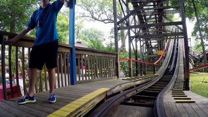 Comet front seat on-ride HD POV @60fps Waldameer