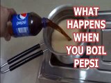 kirancollections Shocking video what happened when you boil pepsi? OMG what is this!!!!