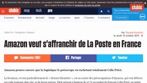 Amazon veut s'affranchir de La Poste en France