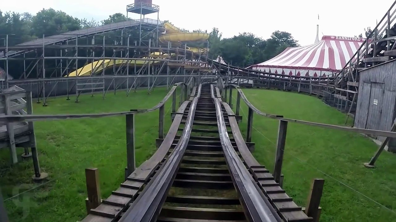 Outlaw front seat on-ride HD POV @60fps Adventureland