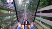 Smoky Mountain Alpine Coaster in the rain on-ride HD POV @60fps