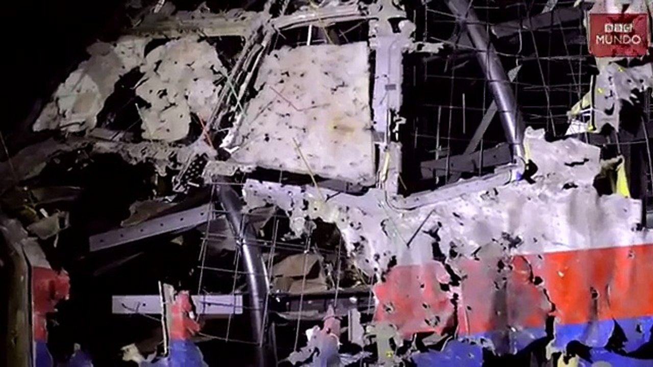 Así fue cómo un misil destruyó el avión del MH17 de Malaysia Airlines