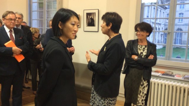 Fleur Pellerin à L'Artothèque