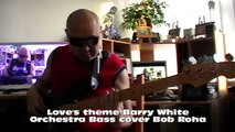 Love's theme Barry White Orchestra HD1080 m1 Bass cover Bob Roha