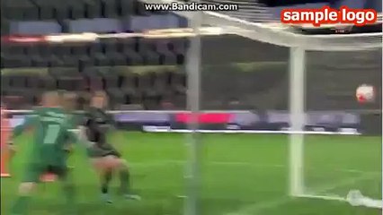 Eric Sviatchenko super header goal Midtjylland 1-0 Randers FC - Denmark Superliga 16  October 2015