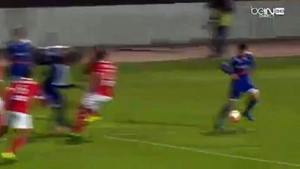 Jason Berthomier Goal Bourg-Peronnas 1-0 Nimes Ligue 2  16 October 2015 HD