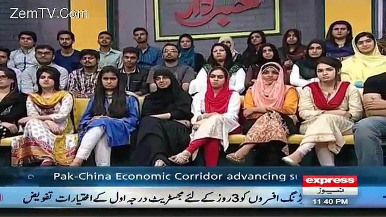 Khabardar with Aftab Iqbal on Express News – 16th October 2015
