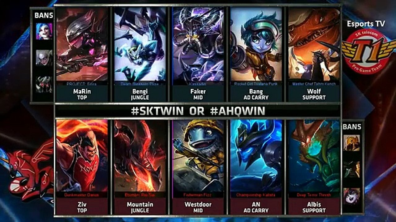 AHQ vs SKT Game 3 | League of Legends World Championship 2015 Quarterfinals | SKT T1 vs AH