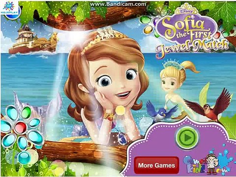 Sofia The First Games to Play 2015-Sofia the First Jewel Match-Disney Princess Sofia Girl Games 2015