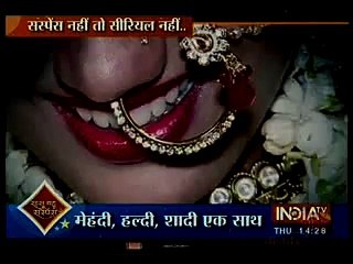 Sandhya aur Sooraj ki Ho Rahi hai Doosri Shaadi jis se Lalima ne ghar Par bulai Police - 15th October 2015 - Diya Aur Ba