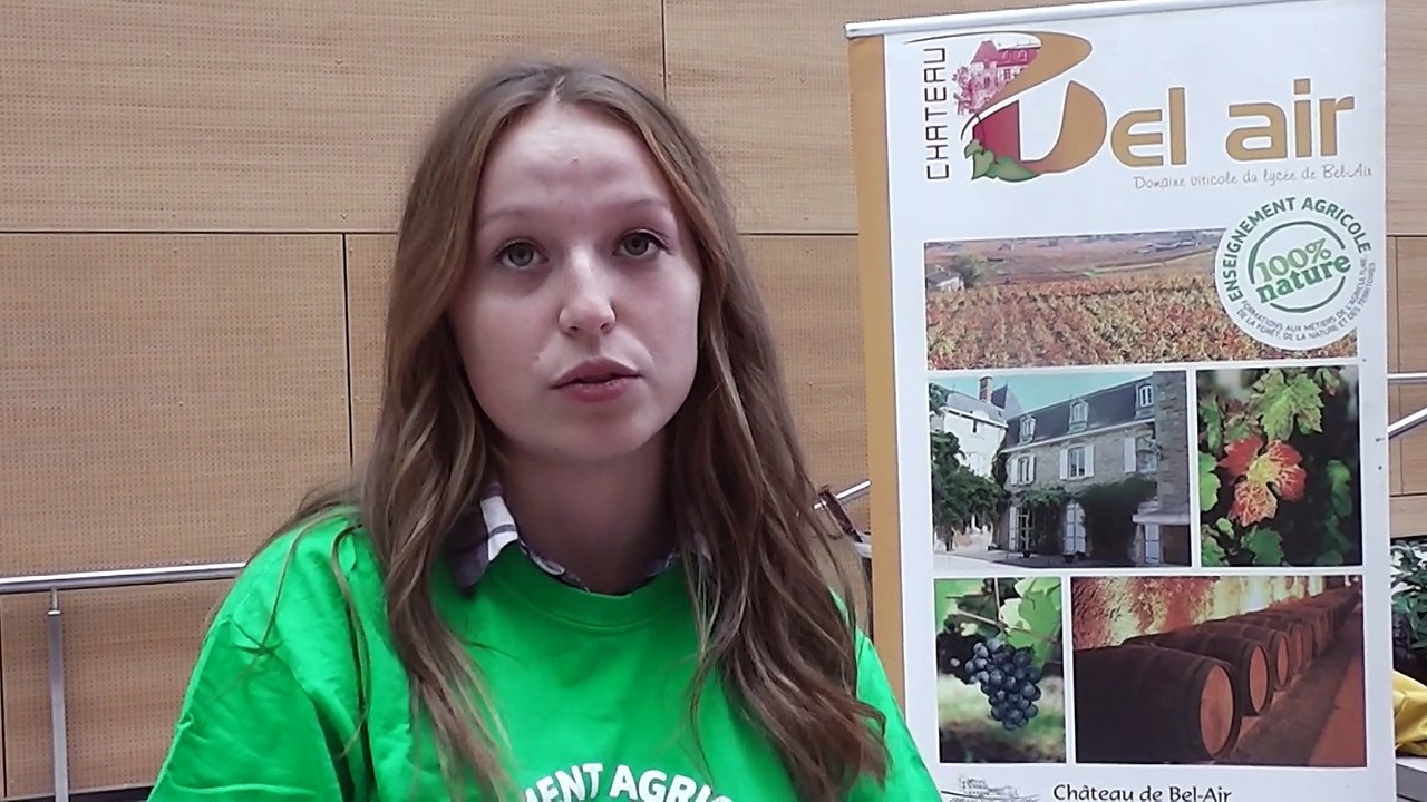 Les lycéens du lycée agricole de Bel-Air, à la Région Rhône-Alpes