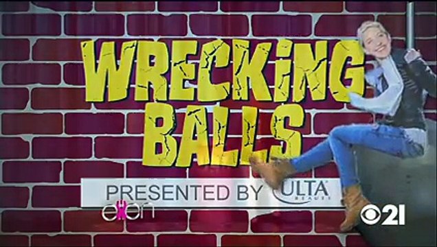 Miley Cyrus & Ellen Play Wrecking Balls Oct 16 2015