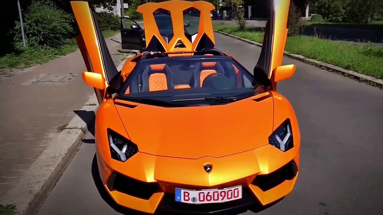 Lamborghini Aventador Roadster Sound
