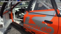 Audi 80 VR6 Quattro Turbo 1100hp Drag Race Acceleration & Sound