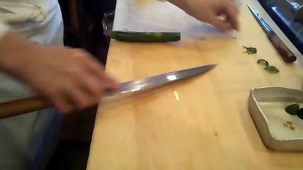 Мастер - класс нарезки огурцов